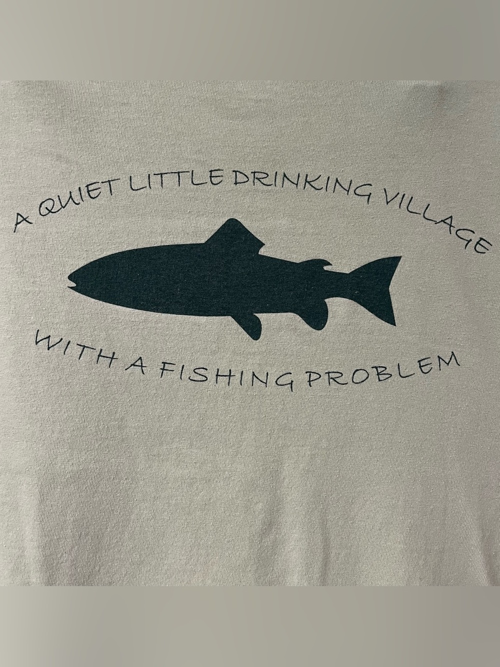 Authentic Pigment Keylime Bistro Captiva Island Fish Graphic Tee * Vintage